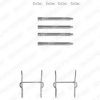 PEUGE 44276O Accessory Kit, disc brake pads
